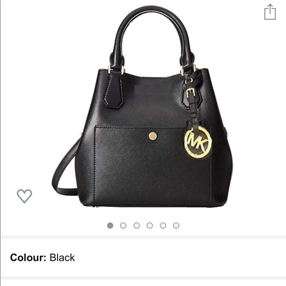 Michael kora black Greenwich medium grab bag